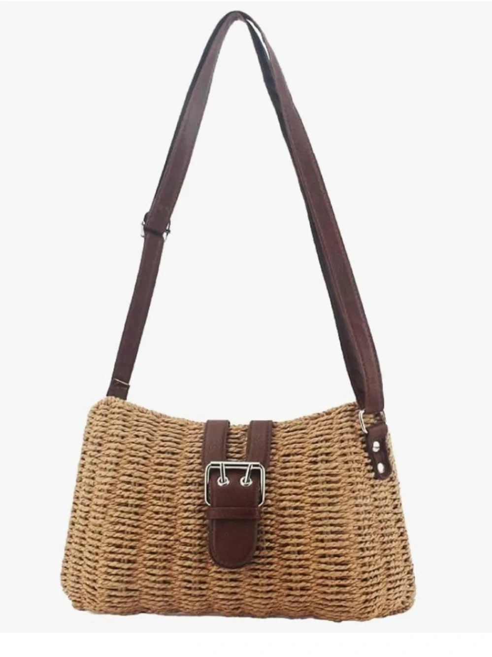 Classic Hobo Bags for Women Fashion Crossbody Bags for Women Straw Beach Bag